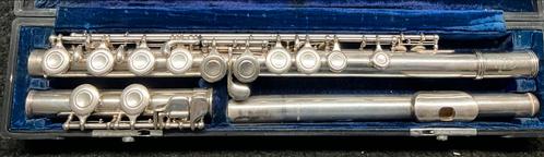 Yamaha YFL34 dwarsfluit - gereviseerd, Muziek en Instrumenten, Blaasinstrumenten | Dwarsfluiten en Piccolo's, Zo goed als nieuw