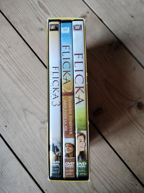 3 paarden films dvd box serie Flicka Collection, Cd's en Dvd's, Dvd's | Tv en Series, Zo goed als nieuw, Overige genres, Boxset