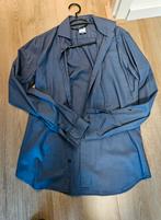 Heren overhemd blauw, Blauw, Ophalen of Verzenden, Halswijdte 39/40 (M), Zo goed als nieuw