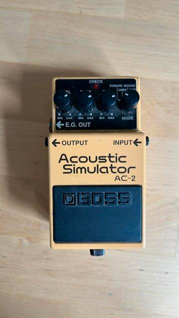 Boss acoustic simulator ac-2 beschikbaar voor biedingen