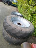 Set wielen passen op fendt 409 gazon banden, Ophalen of Verzenden