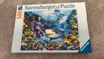 Ravensburger puzzel 500 stukjes onderwaterwereld vissen, Ophalen of Verzenden, 500 t/m 1500 stukjes, Zo goed als nieuw, Legpuzzel