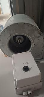 Afzuigmotor slakkenhuis met standenregelaar, Ophalen