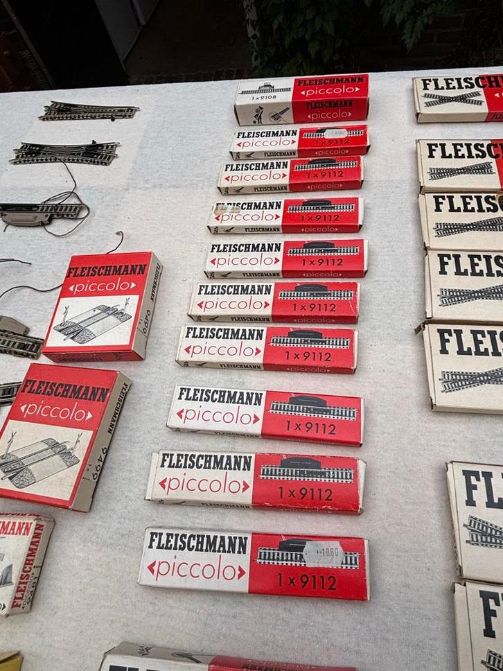 Fleischmann Piccolo Rails & Transformators- alles in 1 koop, Hobby en Vrije tijd, Modeltreinen | H0, Gebruikt, Rails, Gelijkstroom