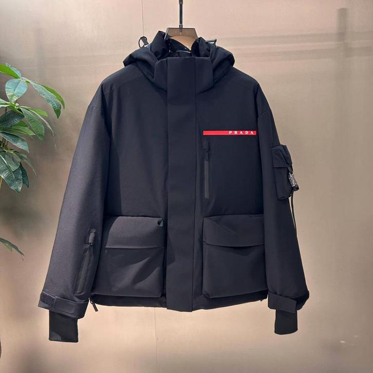 Prada jas, Kleding | Heren, Jassen | Winter, Nieuw, Overige maten, Zwart, Ophalen of Verzenden