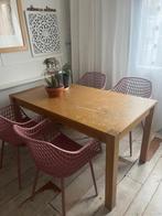 Gratis tafel af te halen gratis, Huis en Inrichting, Tafels | Eettafels, Ophalen, Gebruikt, 100 tot 150 cm, 150 tot 200 cm