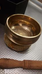 Klankschaal met klopper en kussen, Muziek en Instrumenten, Percussie, Ophalen of Verzenden, Zo goed als nieuw, Overige soorten