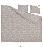 NIEUW grijs wit Paisley dekbedovertrek 200x200 kussenslopen, Ophalen of Verzenden, Zo goed als nieuw, Tweepersoons, Dekbedovertrek