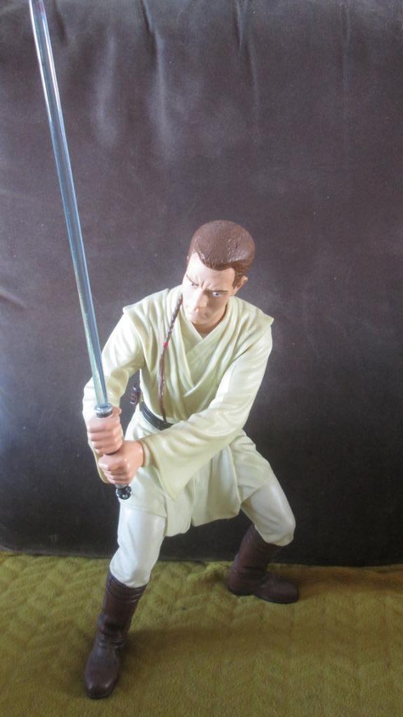 Star wars - Obi-Wan Kenobi met lichtzwaard, Verzamelen, Star Wars, Zo goed als nieuw, Actiefiguurtje, Ophalen