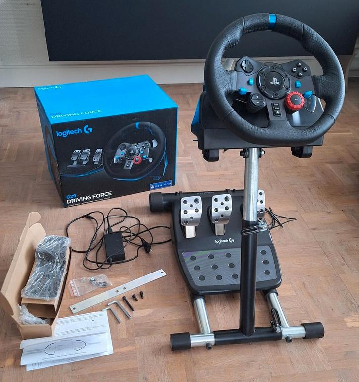 Logitech G29 + Wheel Stand Pro, Spelcomputers en Games, Spelcomputers | Overige Accessoires, Gebruikt, Ophalen