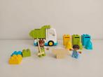LEGO Duplo 10945 - Vuilniswagen en recyling, Ophalen, Gebruikt, Complete set, Duplo