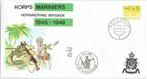 Mi 32 Nederland 83 Korps Mariniers Herinnering Brigade 45-49, Postzegels en Munten, Ophalen of Verzenden, Envelop