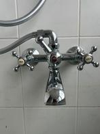Douchenop met mengkraan voor badkuip, Ophalen, Zo goed als nieuw, Kraan