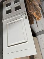 Houten Buitendeur met Slot, Doe-het-zelf en Verbouw, Deuren en Horren, Ophalen, Gebruikt, 80 tot 100 cm, Buitendeur
