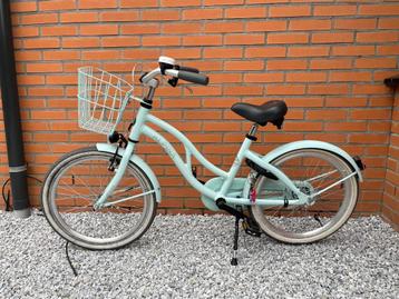 Alpina Ocean meisjesfiets (20 inch) met mand beschikbaar voor biedingen