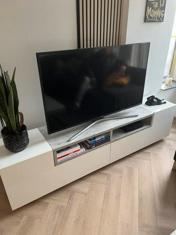 TV meubel wit hoogglans