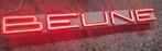Vintage BEUNE neon licht reclame decoratie verlichting, Ophalen, Gebruikt, Lichtbak of (neon) lamp