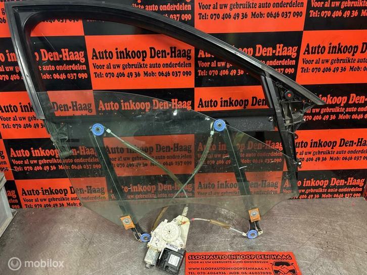 Audi A3 Sportback ('04-'12) Raammechanisme Rechtsvoor, Auto-onderdelen, Ruiten en Toebehoren, Audi, Gebruikt, Ophalen of Verzenden