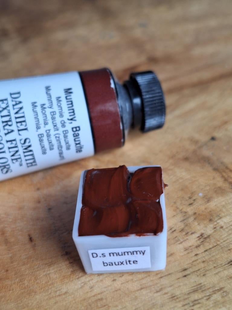 Daniel Smith Mummy Bauxite Aquarelverf Half Napje, Ophalen of Verzenden, Nieuw, Waterverf