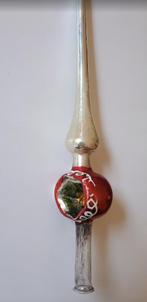 oude kerstbal, kerstpiek, deukbal, Antiek en Kunst, Ophalen of Verzenden