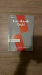 O.A.P. van der Roest - Basisboek Recht, Ophalen of Verzenden, O.A.P. van der Roest, Zo goed als nieuw