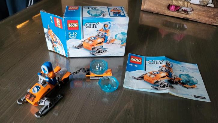 Lego 60032 City Arctic Sneeuwscooter compleet met doos, Kinderen en Baby's, Speelgoed | Duplo en Lego, Gebruikt, Lego, Complete set