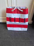 ELLE Shopper Tas Rood/Wit gestreept - nieuw- strandtas, Ophalen of Verzenden, Nieuw, Rood, Shopper