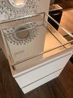 Zilveren Dienblad met Spiegel, Huis en Inrichting, Ophalen, Minder dan 50 cm, Zo goed als nieuw, Minder dan 25 cm