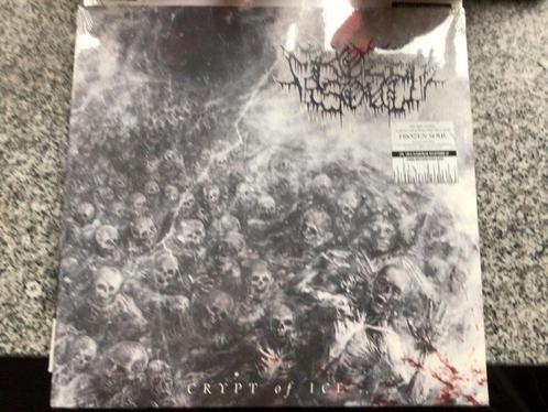 Lp van - frozen soul- crypt of ice - splatter vinyl, Cd's en Dvd's, Vinyl | Hardrock en Metal, Gebruikt, Ophalen of Verzenden