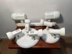 Set van Vintage plafond lampen ( spots)jaren 1970 - vintage, Ophalen of Verzenden, Zo goed als nieuw, Overige typen, Overige merken