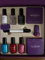 Moyou Nagel Stempel Set, Overige kleuren, Ophalen of Verzenden, Zo goed als nieuw, Handen en Nagels