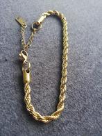 18k goud plated armband nieuw, Sieraden, Tassen en Uiterlijk, Armbanden, Ophalen of Verzenden, Nieuw, Goud, Goud
