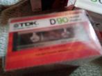 Pakket met 5 nieuwe cassettebandje, Ophalen of Verzenden, Nieuw in verpakking, 2 t/m 25 bandjes, Origineel
