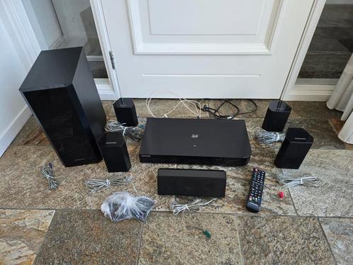 Samsung HT-H5500 home cinema-systeem 5.1 kanalen 3D Zwart, Audio, Tv en Foto, Home Cinema-sets, Zo goed als nieuw, Blu-ray-speler