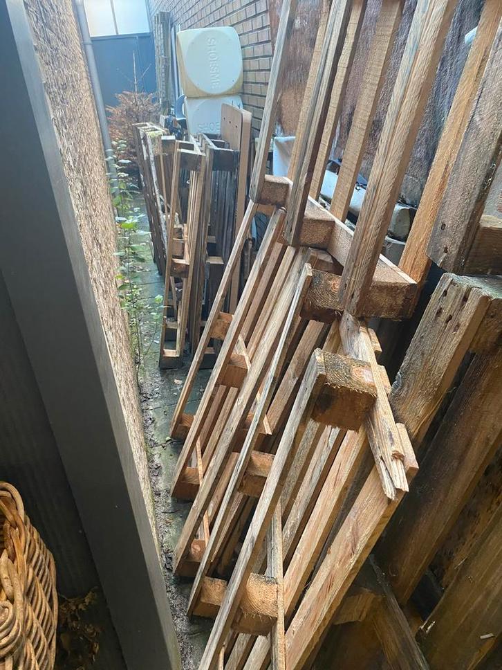 Gratis Oude Pallets Af te Halen, Doe-het-zelf en Verbouw, Overige Doe-het-zelf en Verbouw, Gebruikt, Ophalen