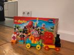 Duplo Mickey Mouse Clubhuis Trein 10597, Ophalen of Verzenden, Zo goed als nieuw, Complete set, Duplo