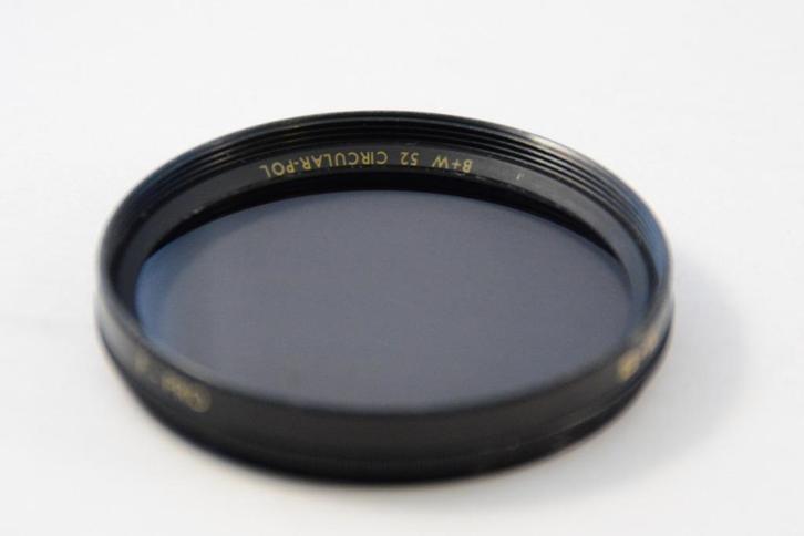 B+W circulair polarisatiefilter 52mm F-Pro PRIMA STAAT, Audio, Tv en Foto, Fotografie | Filters, Zo goed als nieuw, Polarisatiefilter