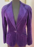 Paarse Colbert.  Maat: 36, Paars, Ophalen of Verzenden, Zo goed als nieuw, Jasje