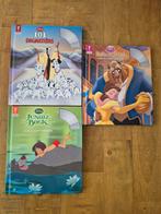Disney 101 Dalmatiers, Belle en het beest en junglebook, Boeken, Ophalen of Verzenden, Zo goed als nieuw, Sprookjes