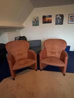 2 Leolux fauteuils  Excalibur, Huis en Inrichting, Ophalen, Gebruikt, Strak en modern, 75 tot 100 cm