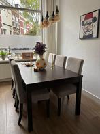 Extendable IKEA dinning table, Huis en Inrichting, Tafels | Eettafels, Ophalen, Gebruikt, 200 cm of meer, Vijf personen of meer