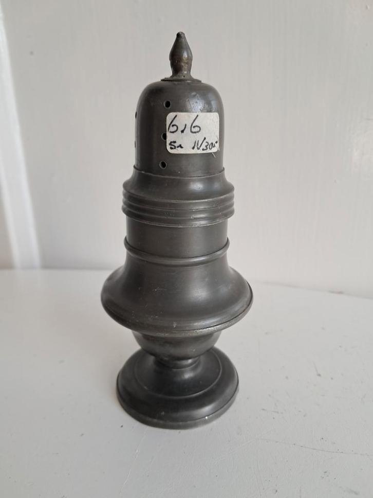 Antieke Tinnen Strooier, Antiek en Kunst, Antiek | Tin, Ophalen of Verzenden