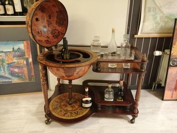 XXXXL ORIGINELE ITALIAANSE GLOBEBAR BAR GLOBE +TAFEL 90 CM beschikbaar voor biedingen