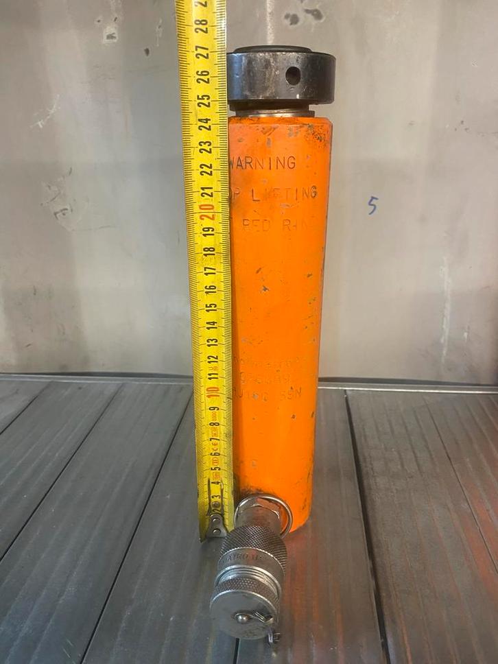Holmatro HHJ10G15SN Cilinder/Vijzel/pers - 10 Ton, 15cm Slag, Auto diversen, Krikken, Zo goed als nieuw, Potkrik, Hydraulisch