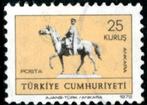 Turkije 2257 - Ataturk te paard, Postzegels en Munten, Ophalen of Verzenden, Republiek Turkije, Overige landen, Gestempeld