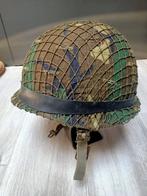 Legerhelm, Binnen Buitenhelm, US camo cover, Ophalen of Verzenden, Landmacht, Amerika