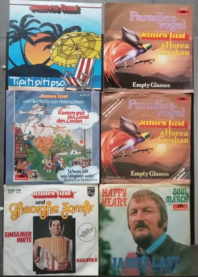 James Last Singles, Gebruikt, 7 inch, Single, Ophalen of Verzenden