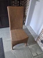 8 loom stoelen (wicker/riet), Huis en Inrichting, Stoelen, Ophalen, Bruin, Landelijk, Gebruikt