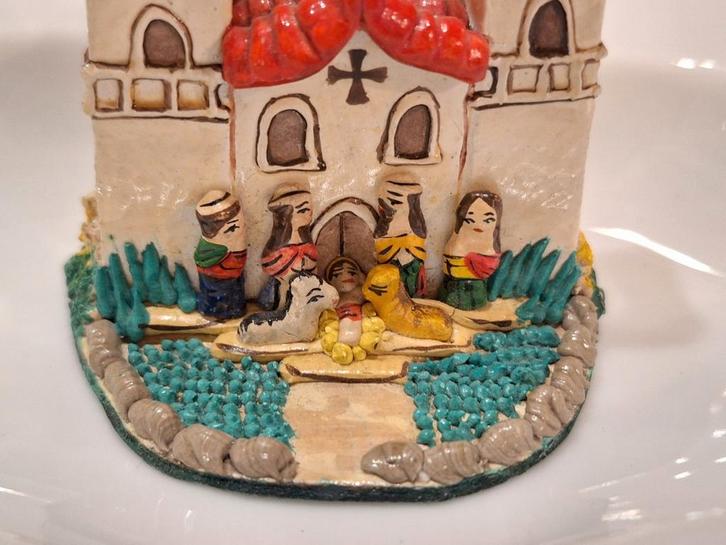 Mini kerstkasteeltje als stalletje, Diversen, Kerst, Ophalen of Verzenden