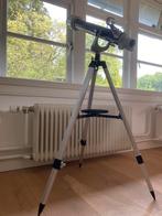 Telescoop - Bresser Optics 60/700 AZ Blauw, Grijs, statief, Audio, Tv en Foto, Optische apparatuur | Telescopen, Ophalen of Verzenden